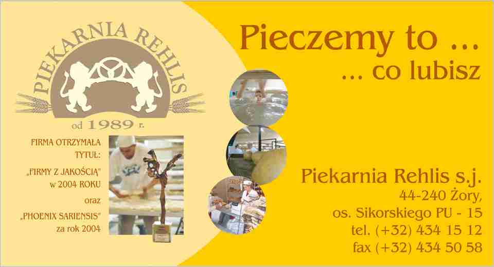 PIEKARNIA REHLIS Sp.j. - piekarnia ŻORY Rehlis ŻORY